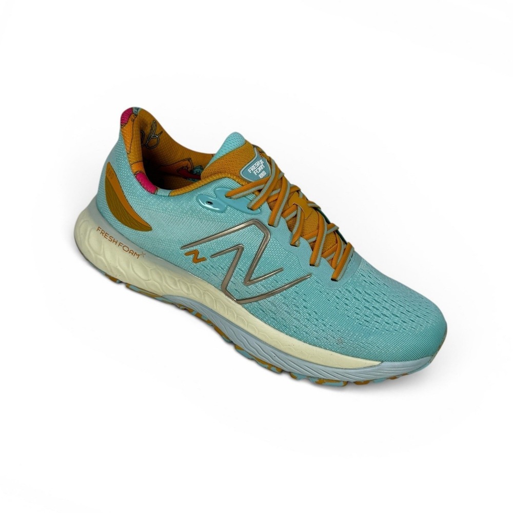 New Balance Fresh Foam 880 v12 Running‎ Shoes Mens 9.5 D Surf Golden Heart Hands